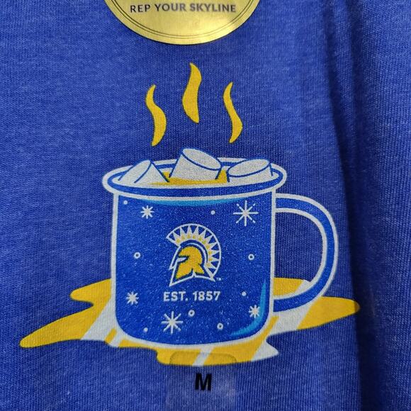 NEW SJSU SAN JOSE STATE UNIVERSITY USCAPE COCO T-SHIRT - XL - Picture 4 of 5